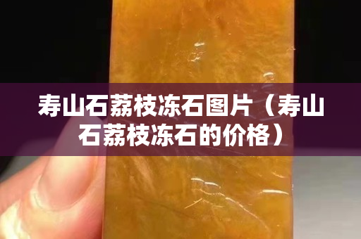 寿山石荔枝冻石图片（寿山石荔枝冻石的价格）