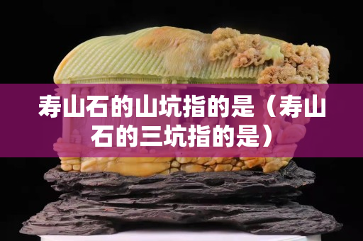 寿山石的山坑指的是（寿山石的三坑指的是）