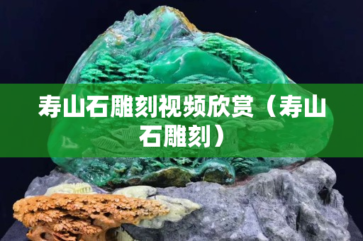 寿山石雕刻视频欣赏（寿山石雕刻）