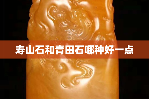 寿山石和青田石哪种好一点
