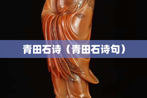 青田石诗（青田石诗句）