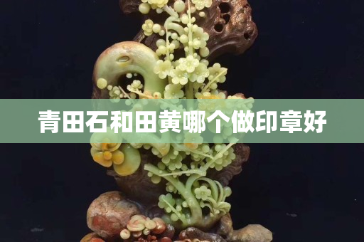 青田石和田黄哪个做印章好