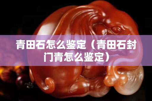 青田石怎么鉴定（青田石封门青怎么鉴定）