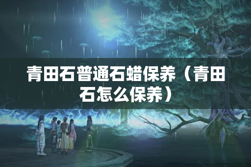 青田石普通石蜡保养（青田石怎么保养）