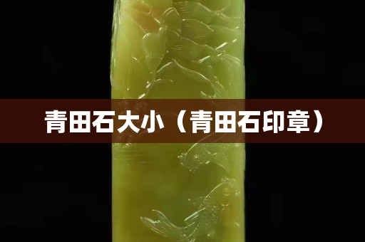 青田石大小（青田石印章）