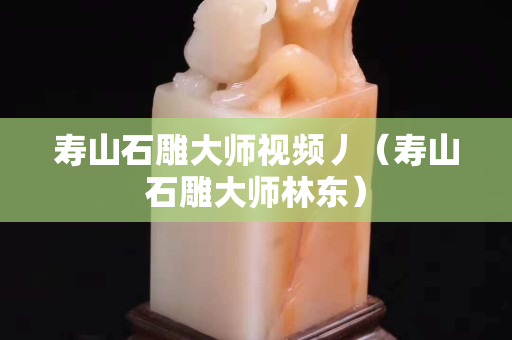 寿山石雕大师视频丿（寿山石雕大师林东）