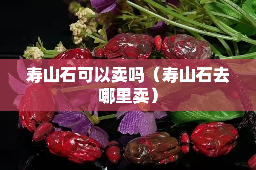 寿山石可以卖吗（寿山石去哪里卖）