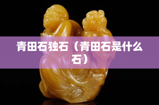 青田石独石（青田石是什么石）