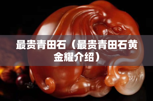 最贵青田石（最贵青田石黄金耀介绍）