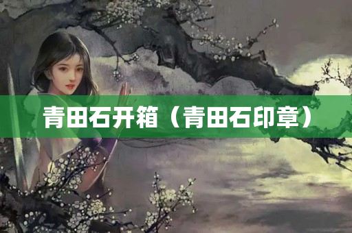 青田石开箱（青田石印章）