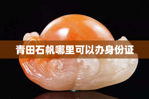 青田石帆哪里可以办身份证