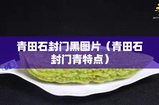 青田石封门黑图片（青田石封门青特点）