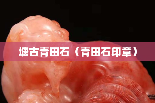 塘古青田石（青田石印章）