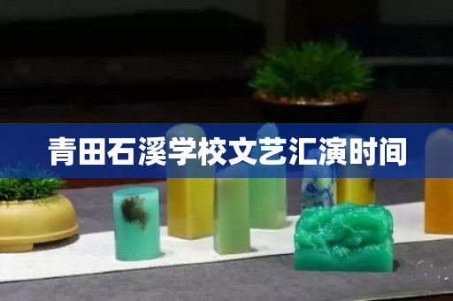 青田石溪学校文艺汇演时间