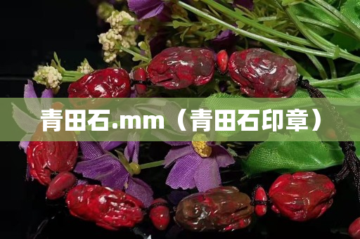 青田石.mm（青田石印章）