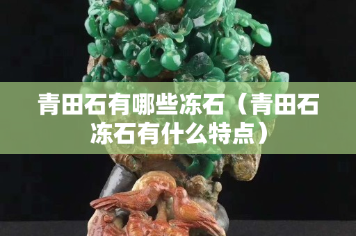 青田石有哪些冻石（青田石冻石有什么特点）