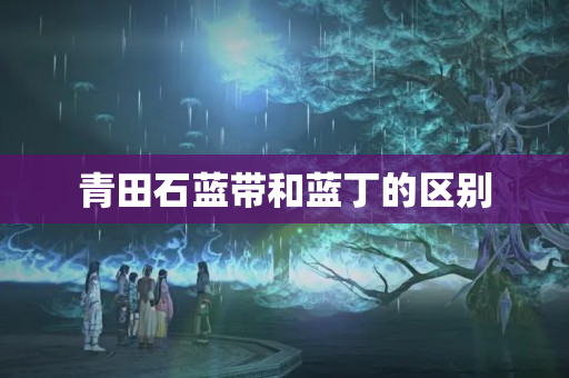 青田石蓝带和蓝丁的区别