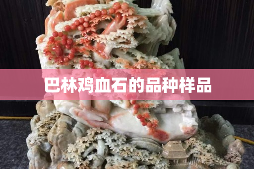 巴林鸡血石的品种样品