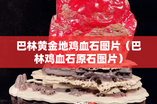 巴林黄金地鸡血石图片（巴林鸡血石原石图片）