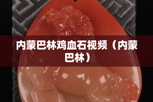内蒙巴林鸡血石视频（内蒙巴林）