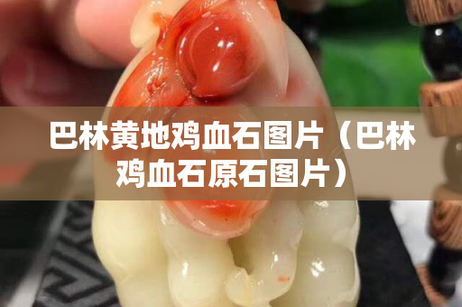巴林黄地鸡血石图片（巴林鸡血石原石图片）