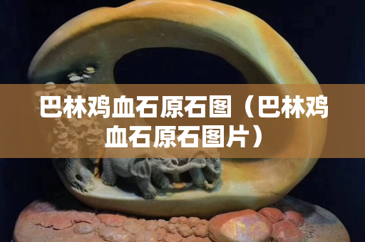 巴林鸡血石原石图（巴林鸡血石原石图片）