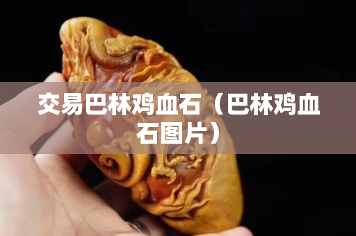 交易巴林鸡血石（巴林鸡血石图片）