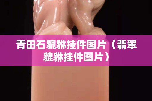 青田石貔貅挂件图片（翡翠貔貅挂件图片）