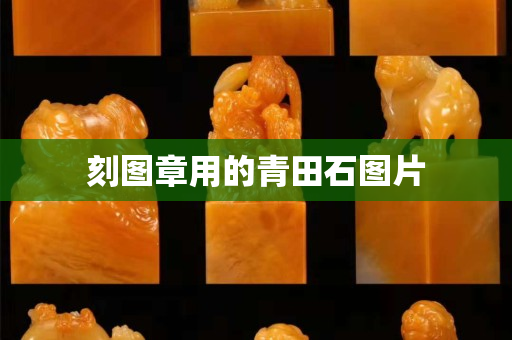 刻图章用的青田石图片