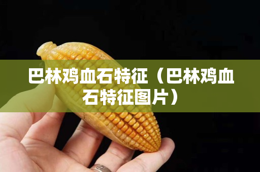 巴林鸡血石特征（巴林鸡血石特征图片）