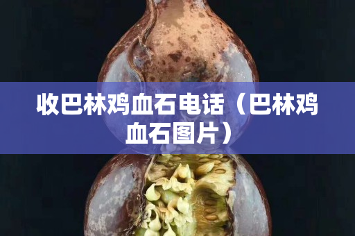 收巴林鸡血石电话（巴林鸡血石图片）