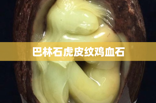 巴林石虎皮纹鸡血石