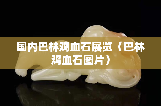 国内巴林鸡血石展览（巴林鸡血石图片）
