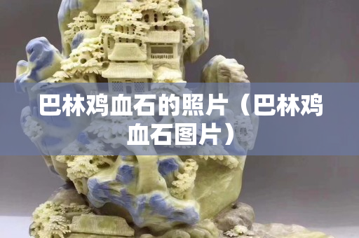 巴林鸡血石的照片（巴林鸡血石图片）