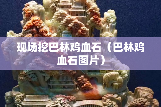 现场挖巴林鸡血石（巴林鸡血石图片）
