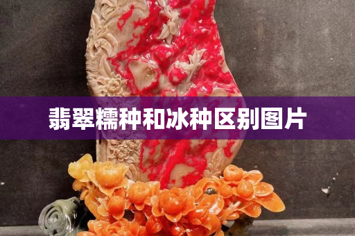 翡翠糯种和冰种区别图片