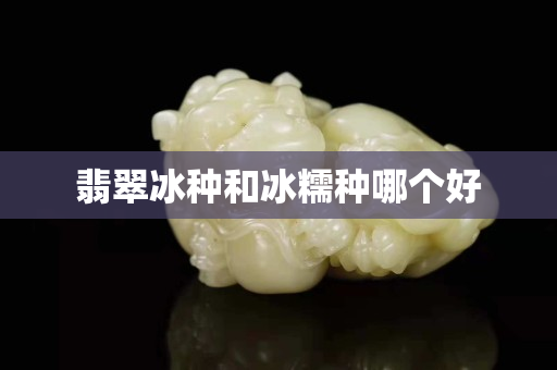 翡翠冰种和冰糯种哪个好