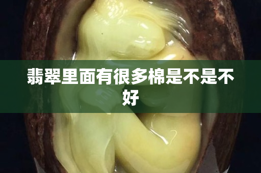 翡翠里面有很多棉是不是不好