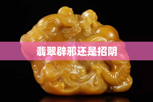 翡翠辟邪还是招阴 翡翠辟邪还是招阴