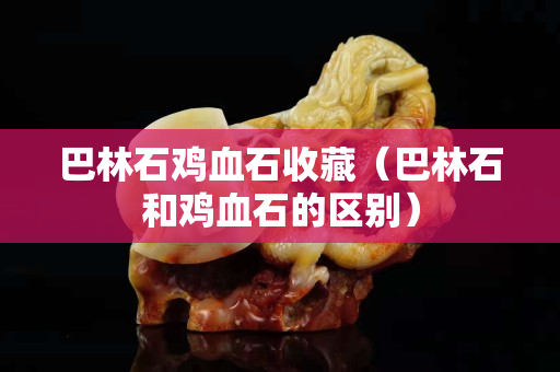 巴林石鸡血石收藏（巴林石和鸡血石的区别）