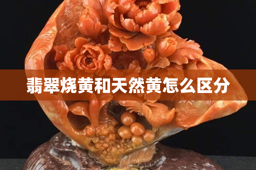 翡翠烧黄和天然黄怎么区分