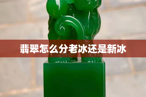翡翠怎么分老冰还是新冰