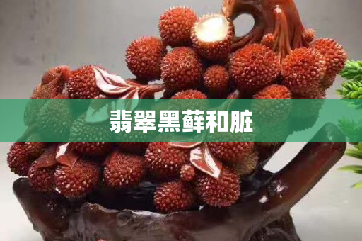 翡翠黑藓和脏