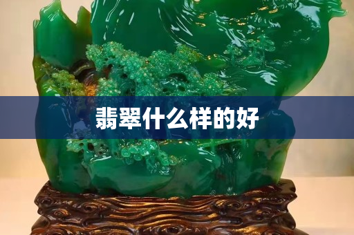 翡翠什么样的好