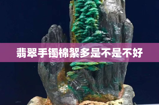 翡翠手镯棉絮多是不是不好