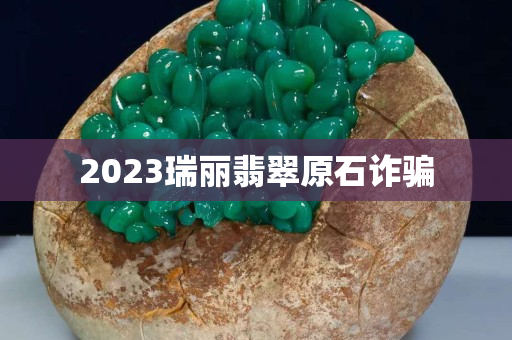 2023瑞丽翡翠原石诈骗