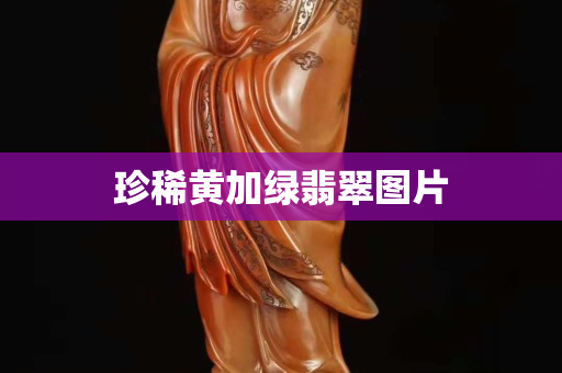珍稀黄加绿翡翠图片