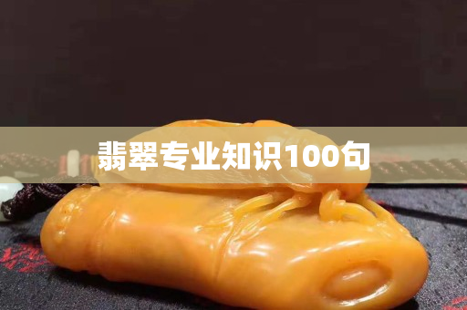 翡翠专业知识100句