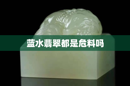 蓝水翡翠都是危料吗