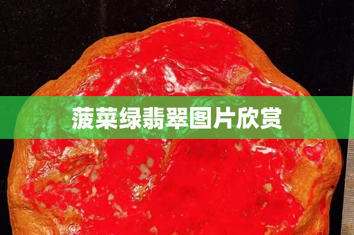 菠菜绿翡翠图片欣赏